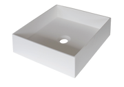 Indi Acrylic Solid Surface Above Counter Basin - Designer Bathware