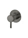 Round Wall Mixer short pin-lever - Shadow - Designer Bathware