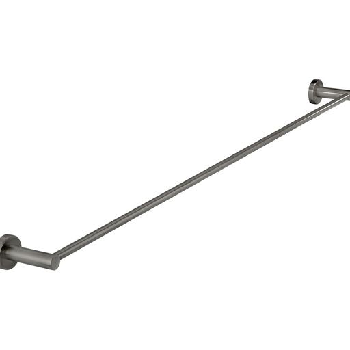 Round Single Towel Rail - Shadow - Designer Bathware
