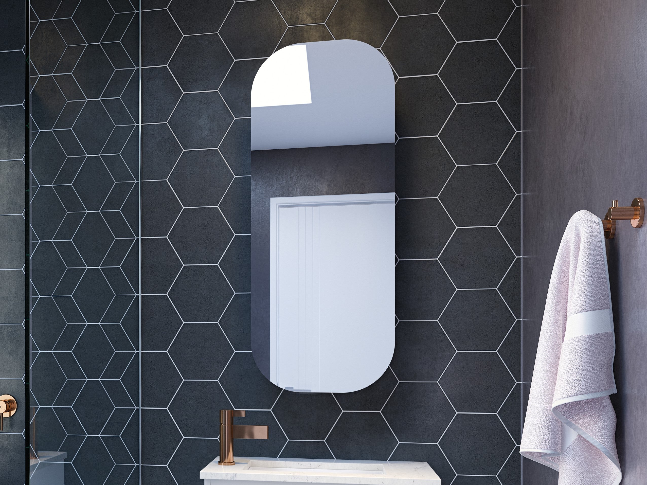 Jazz Arch Shaving Cabinet