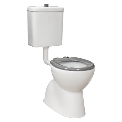 Stella Care Grey Adjustable Link Toilet Suite