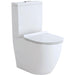 Koko Skinny Seat Back To Wall Toilet Suite Gloss White
