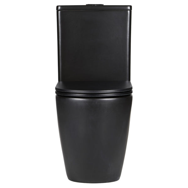 Koko Back-to-Wall Toilet Suite, Matte Black - Designer Bathware
