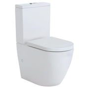 Koko Rimless Matte White Back To Wall Toilet Suite