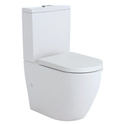 Koko Rimless Gloss White Back To Wall Toilet Suite