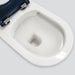 Stella Care Back-to-Wall Toilet Suite, Blue Seat - Designer Bathware