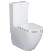 Alix Back To Wall Toilet Suite, Slim Seat