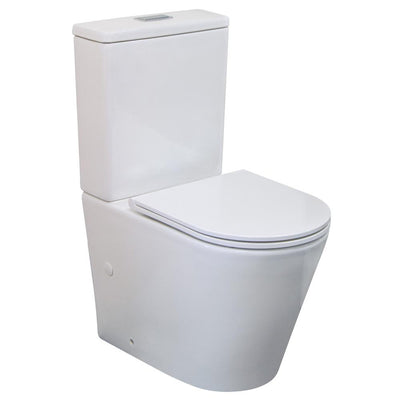 Isabella Back To Wall Slim Seat Toilet Suite