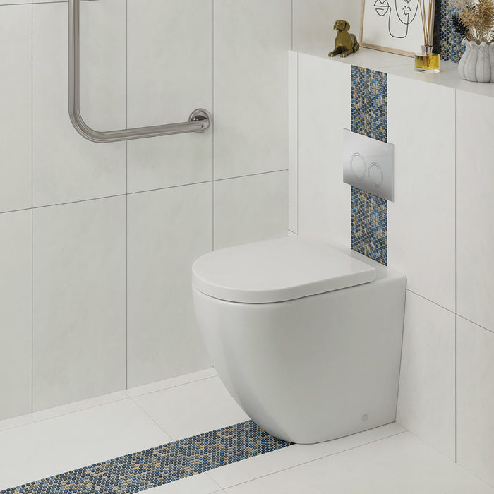 Alix Ambulant Wall-Faced Toilet Suite - Designer Bathware