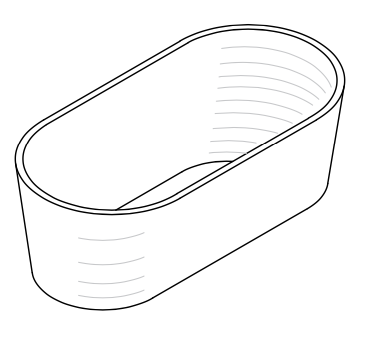 Kurva Jr - Designer Bathware