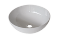 Liso Gloss White Ceramic Above Counter Basin - Designer Bathware