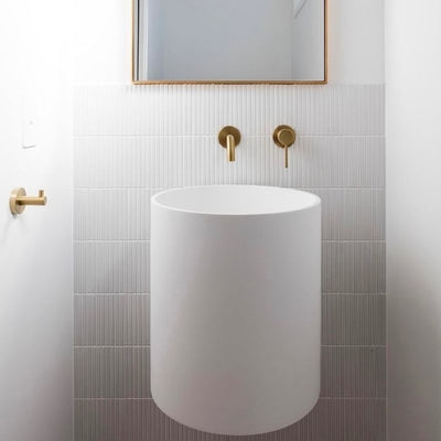 Livo Cast Stone Wall Basin