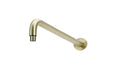 Round Wall Shower Curved Arm 400mm - Designer Bathware