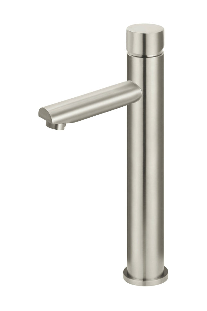 Round Pinless Tall Basin Mixer - Designer Bathware