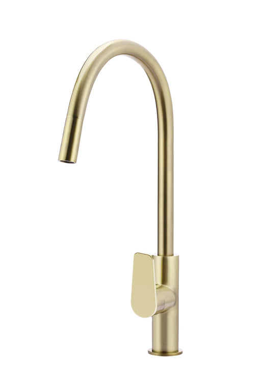 Round Paddle Piccola Pull Out Kitchen Mixer - Designer Bathware