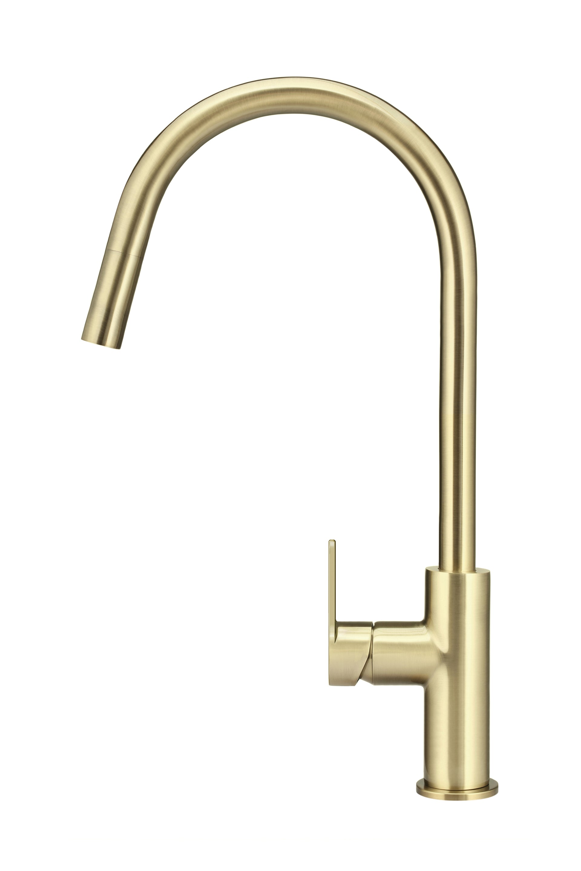 Round Paddle Piccola Pull Out Kitchen Mixer - Designer Bathware