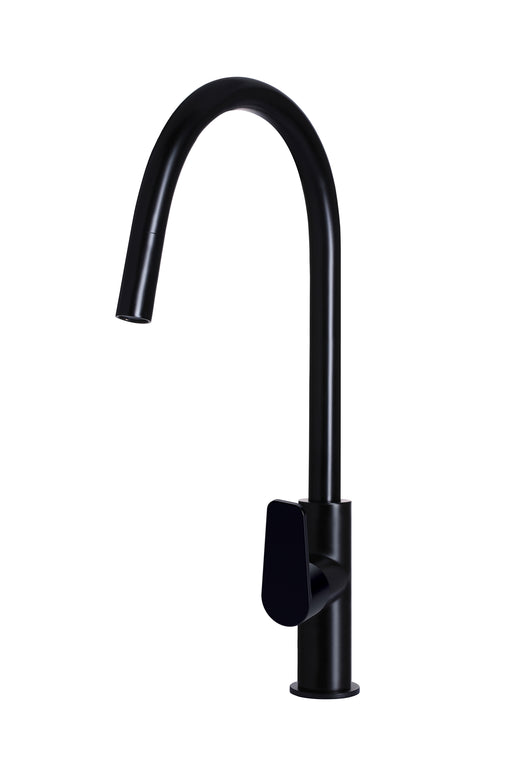 Round Paddle Piccola Pull Out Kitchen Mixer - Designer Bathware