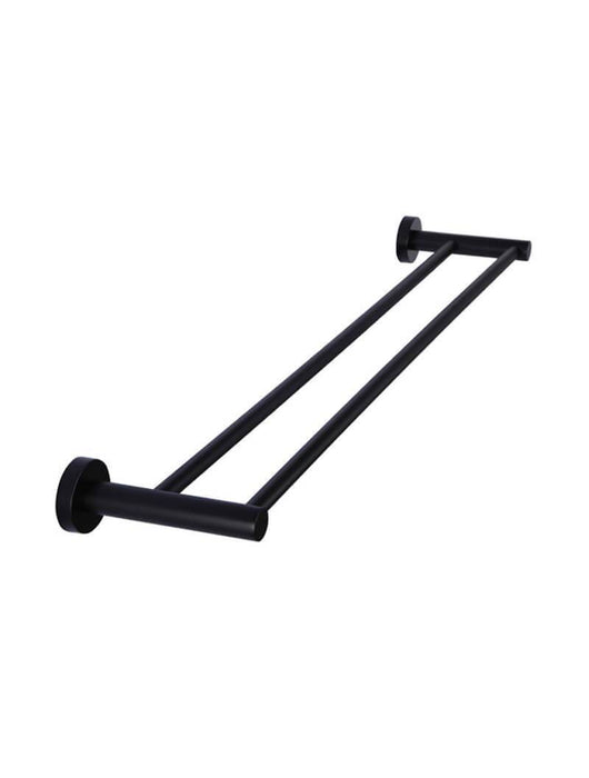 round-double-towel-rail-matte-black-60cm