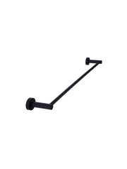 round-single-towel-rail-matte-black-600mm
