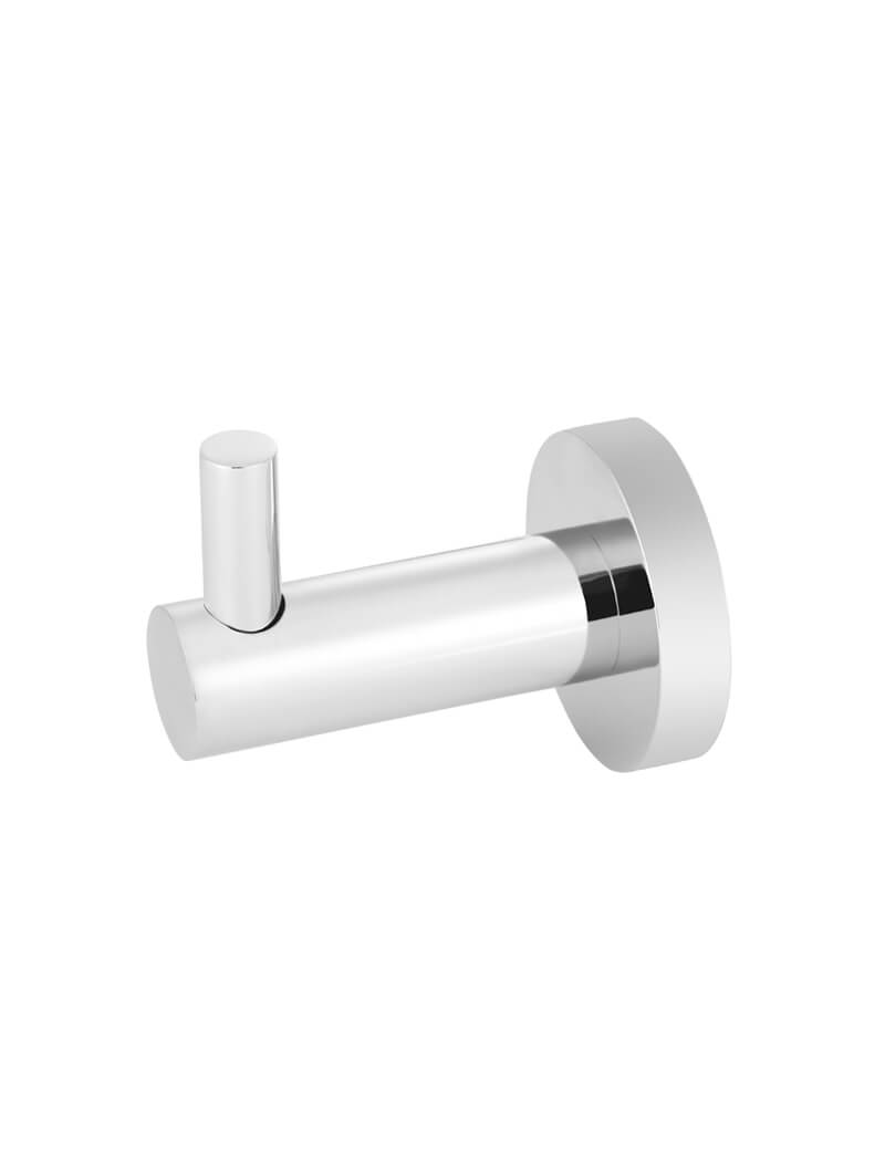 Meir Round Robe Hook - Polished Chrome – Designer Bathware