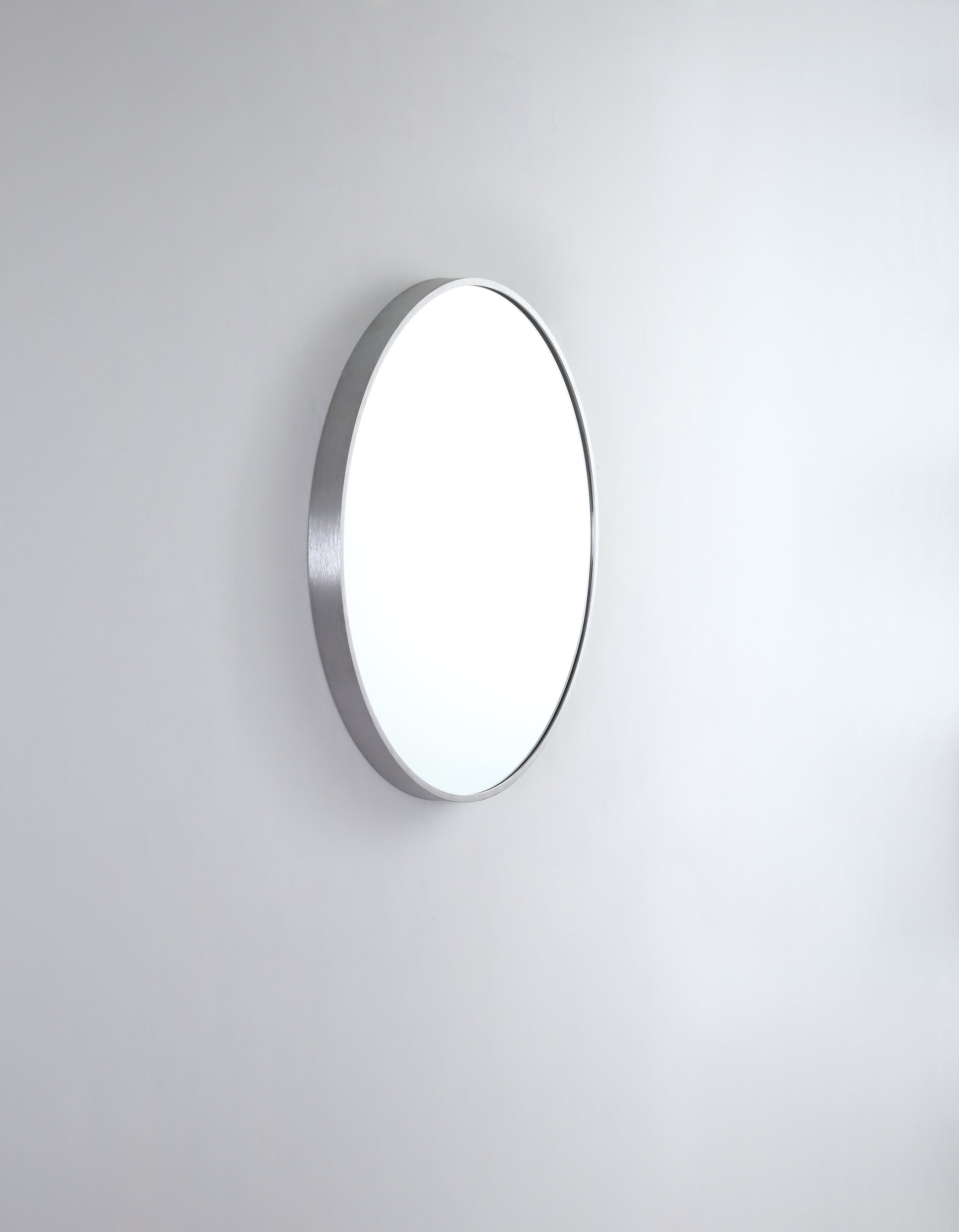 Modern Round Mirror - Designer Bathware
