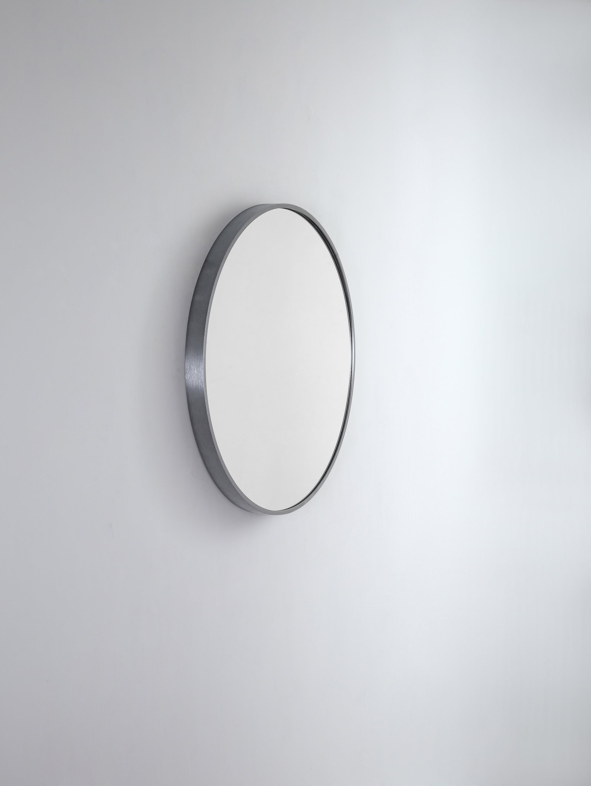 Modern Round Mirror - Designer Bathware