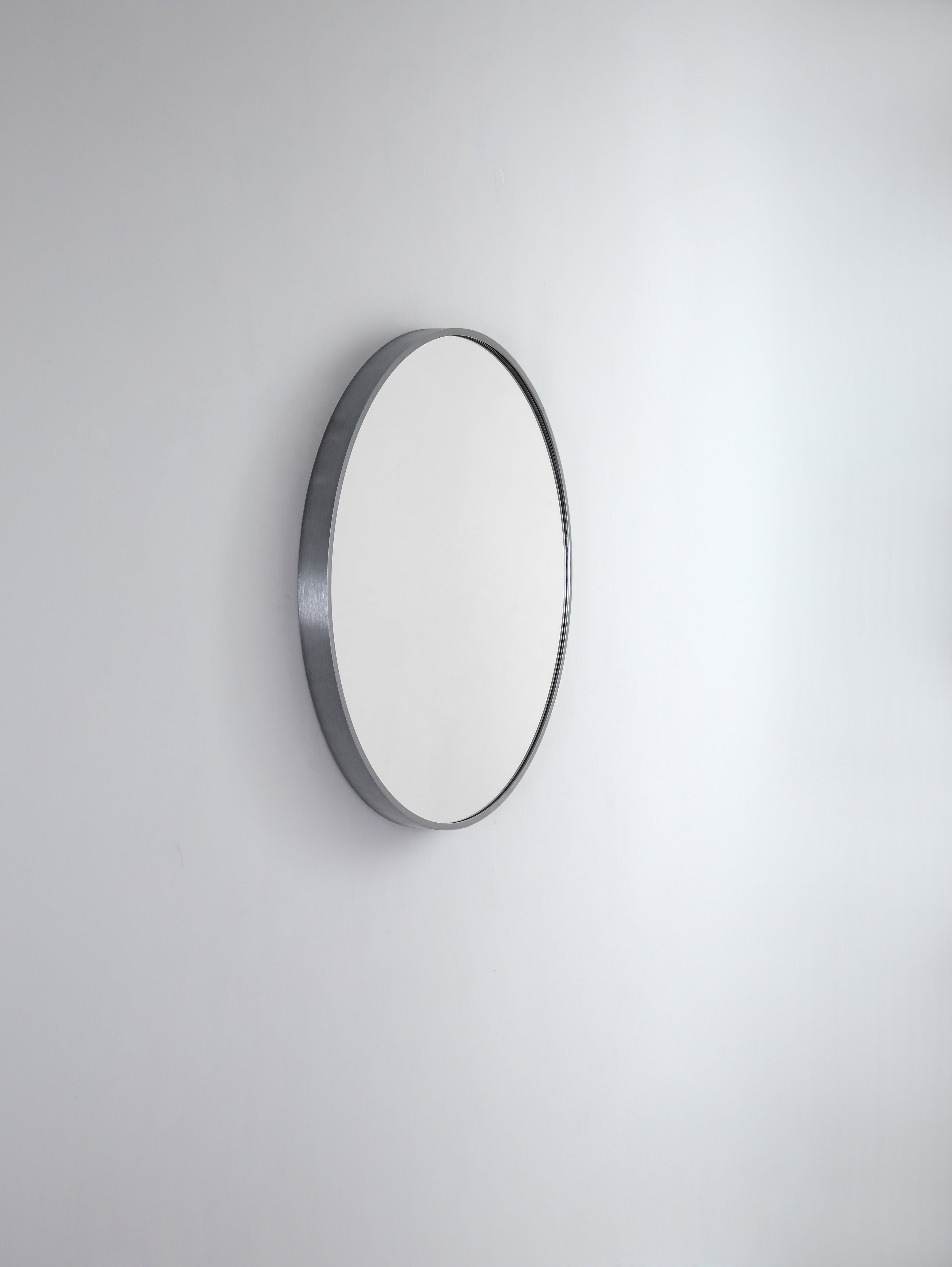 Modern Round Mirror - Designer Bathware
