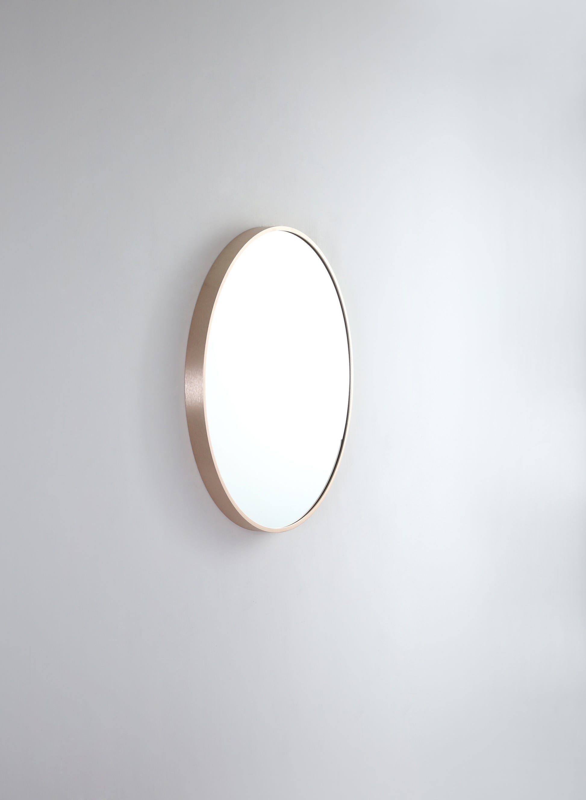 Modern Round Mirror - Designer Bathware
