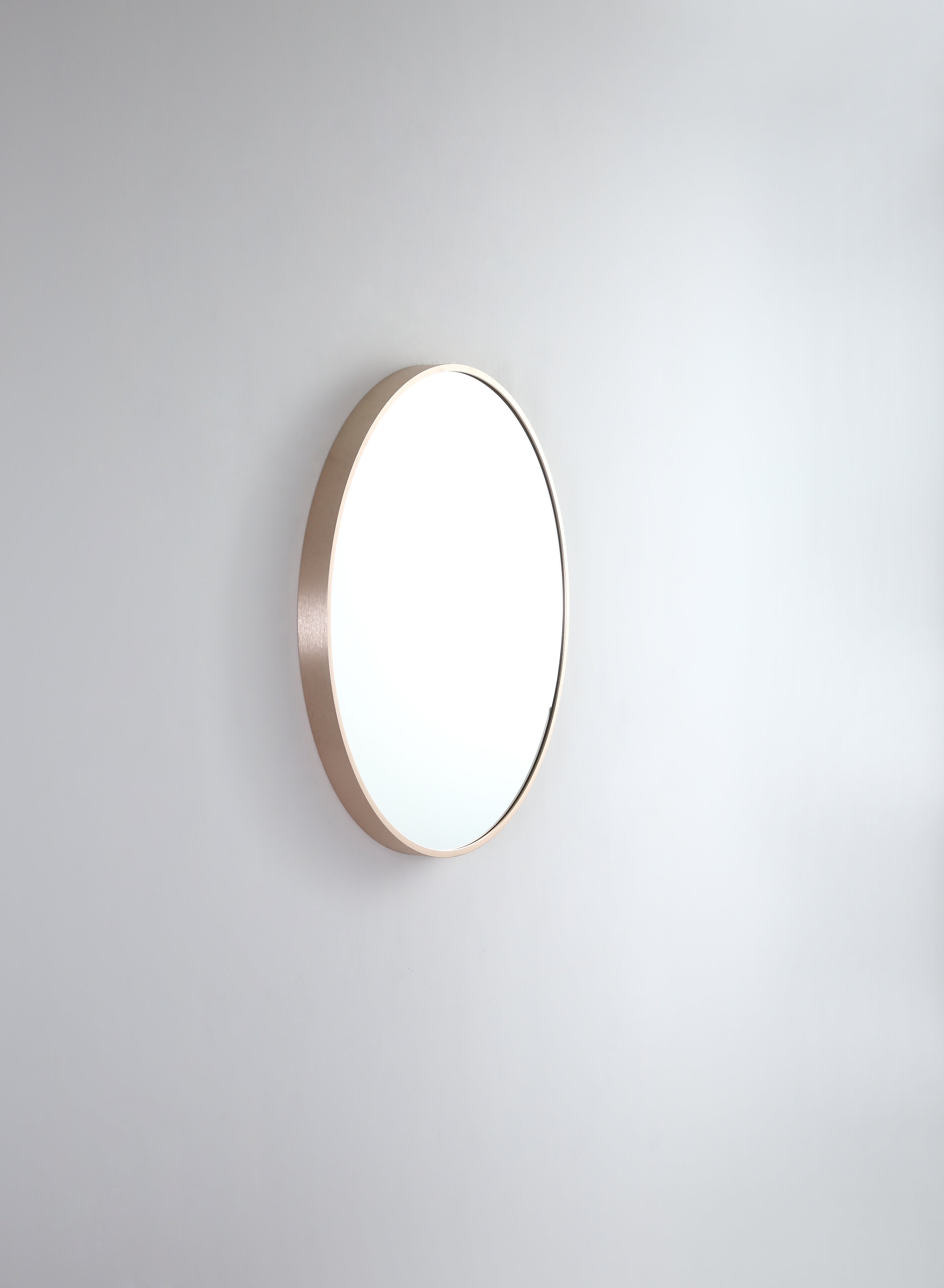 Modern Round Mirror - Designer Bathware