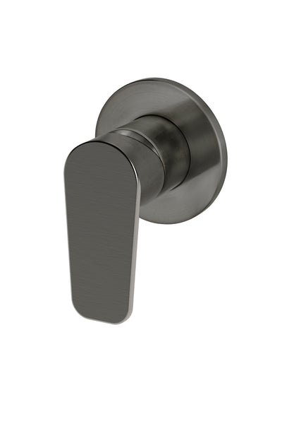 Meir Round Wall Mixer Paddle Handle Trim Kit Only - Gunmetal