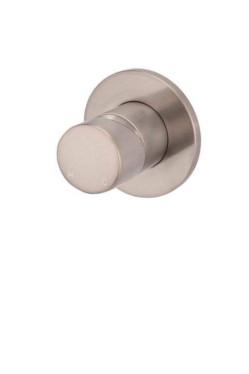 ROUND PINLESS WALL MIXER - Designer Bathware