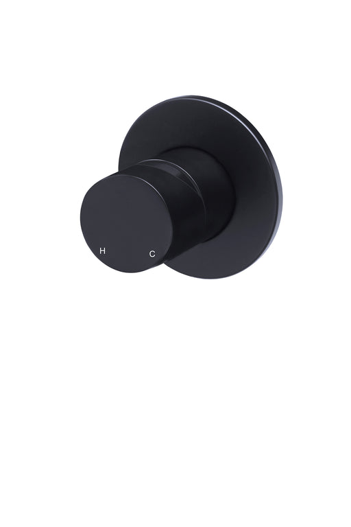 ROUND PINLESS WALL MIXER - Designer Bathware