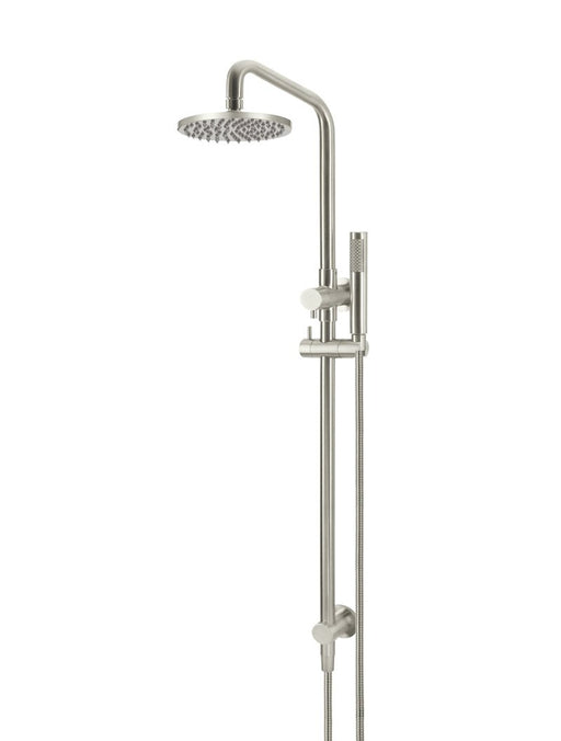 round-combination-shower-rail-rose-single-function-hand-shower-pvd-brushed-nickel-200mm