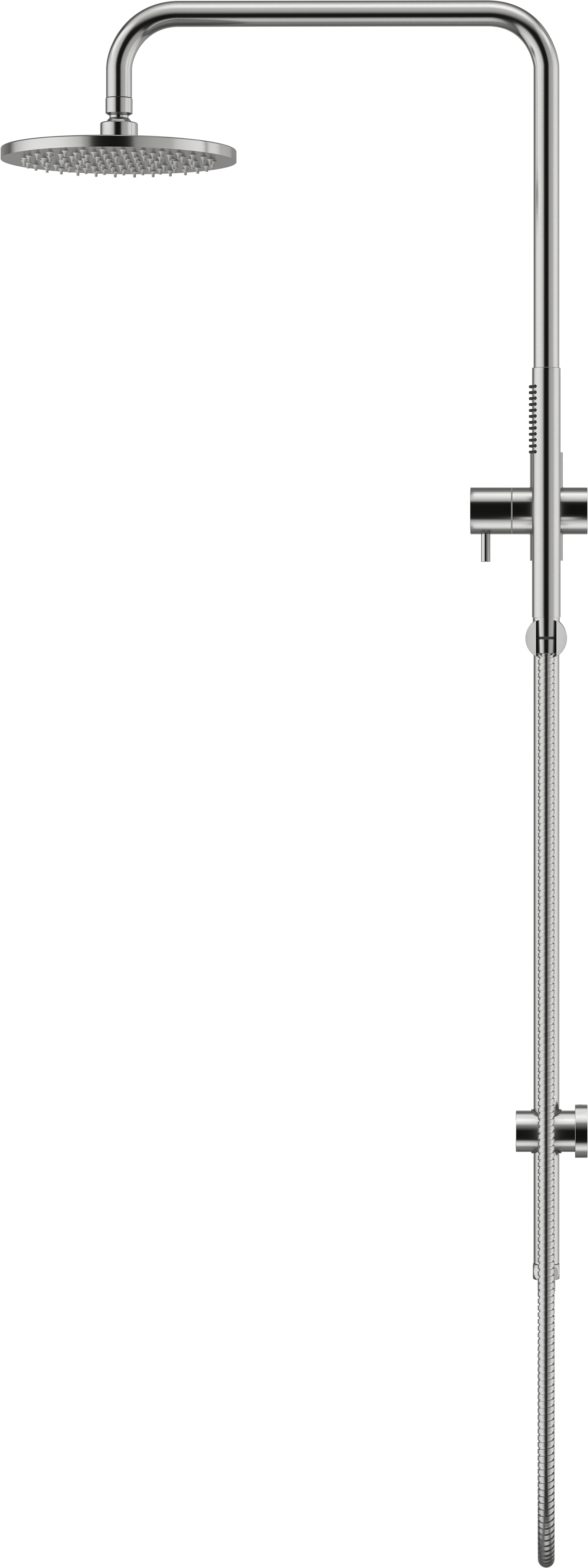 Meir Outdoor Combination Shower Rail - SS316 - Designer Bathware