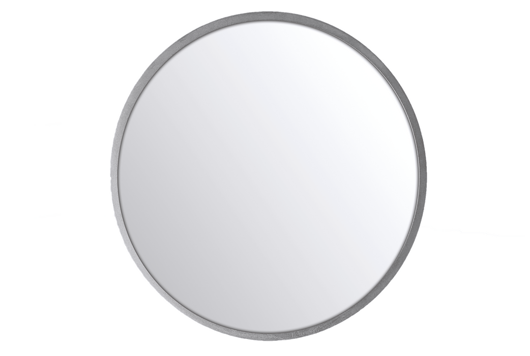 Sphere LED Concrete Frame Mirror 600mm - Designer Bathware