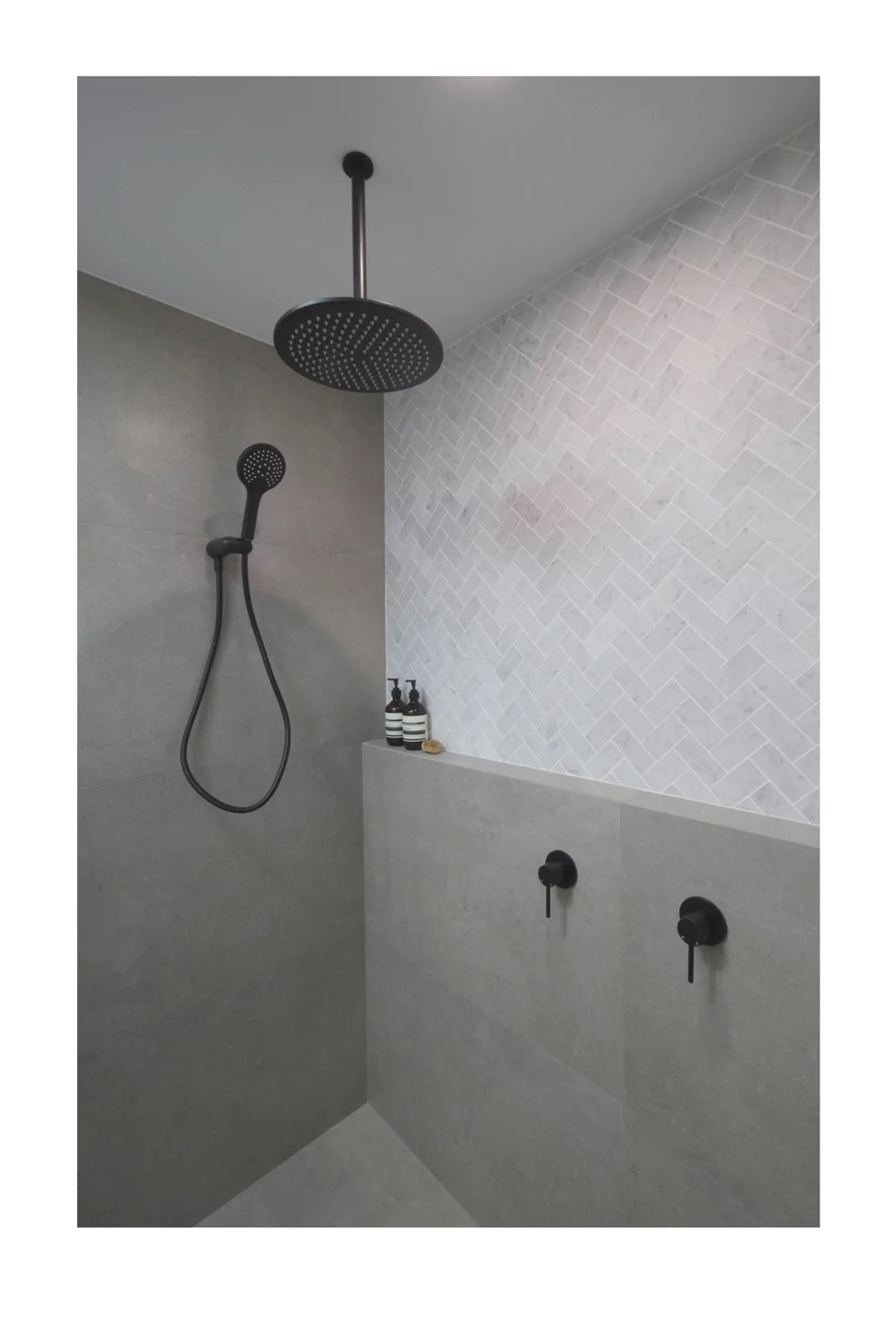 Round Shower Rose 300mm - Designer Bathware