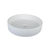 Mykonos Round Solid Surface Above Counter Basin - Designer Bathware