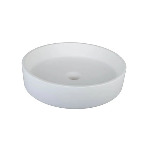 Mykonos Round Solid Surface Above Counter Basin - Designer Bathware