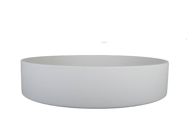 Mykonos Round Solid Surface Above Counter Basin - Designer Bathware