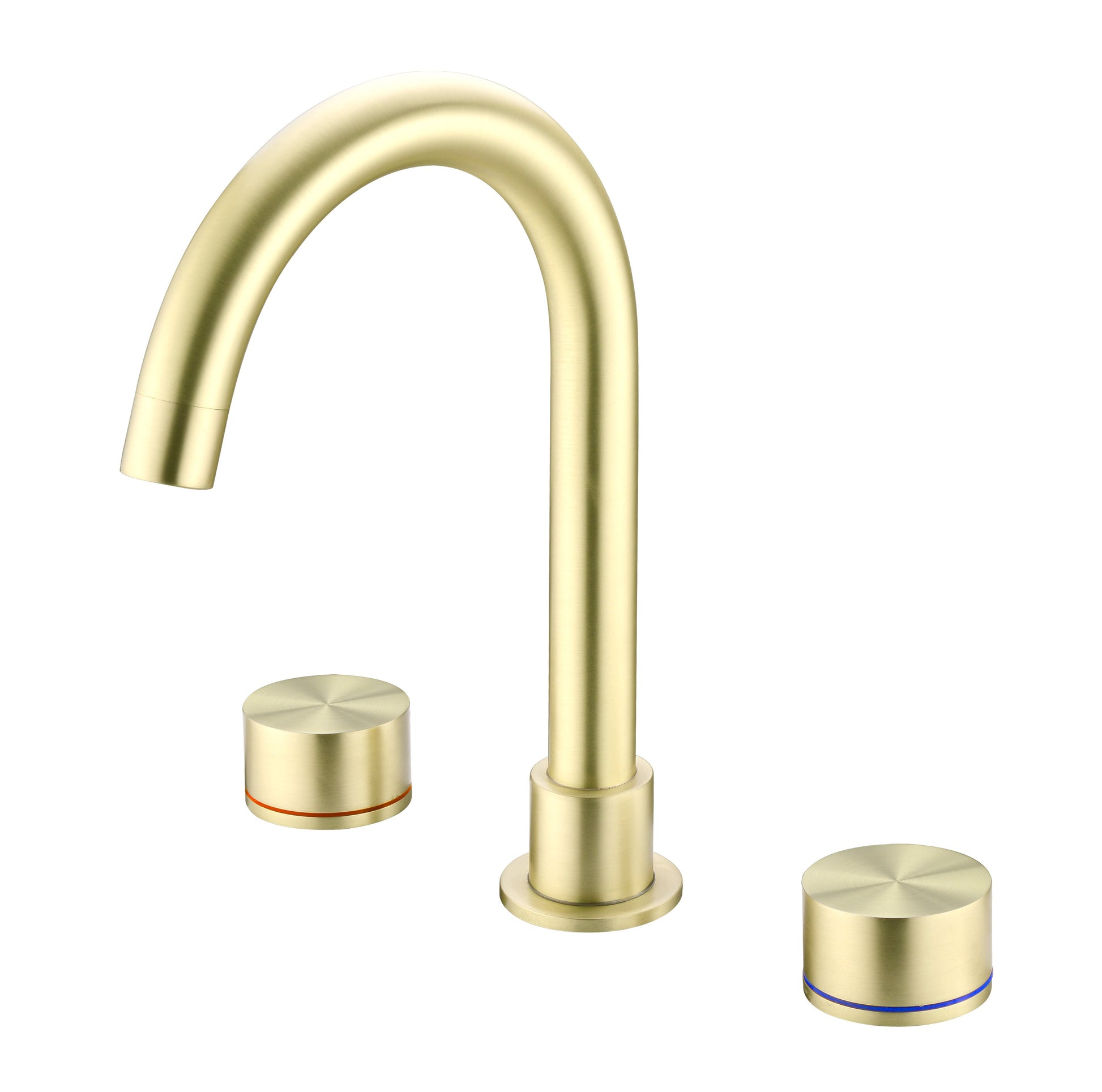 Kara 3 Piece Basin Set Brushed Gold