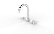 Kara 3 Piece Basin Set Chrome