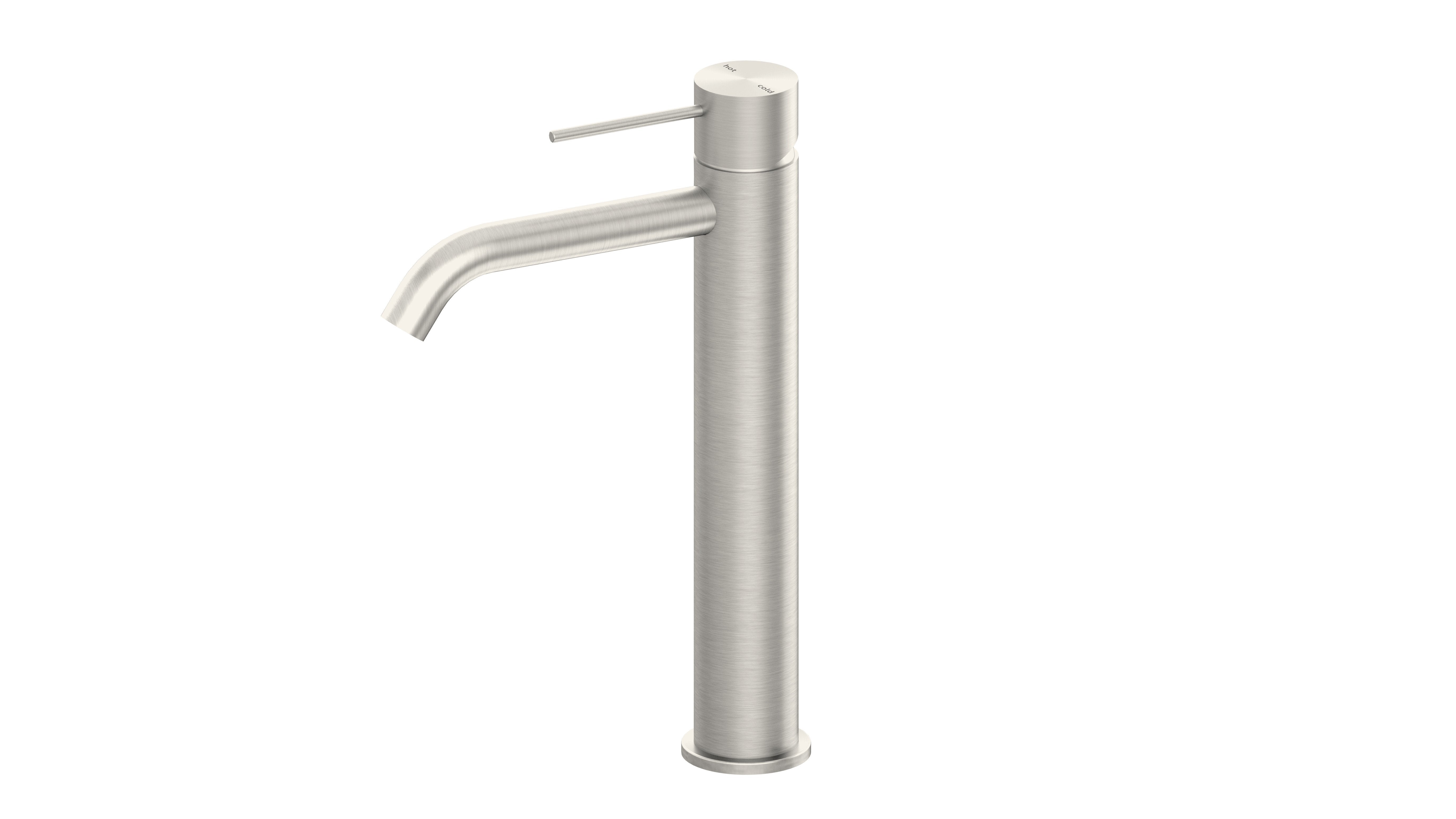 Mecca Tall Basin Mixer Brushed Nickel