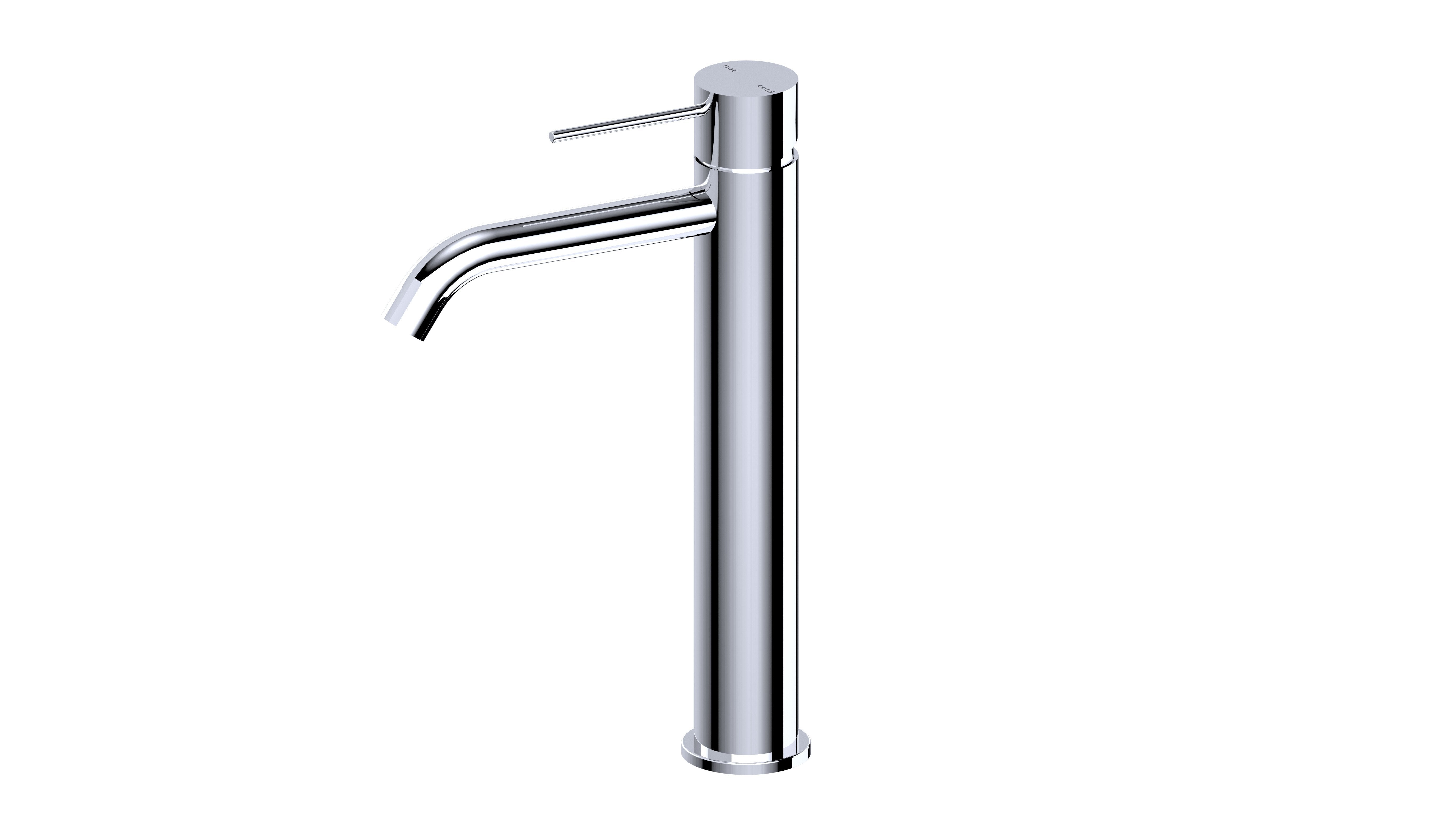 Mecca Tall Basin Mixer Chrome