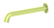 Mecca Basin / Bath Spout Brushed Gold