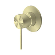 Mecca Shower / Basin Wall Mixer Brushed Gold