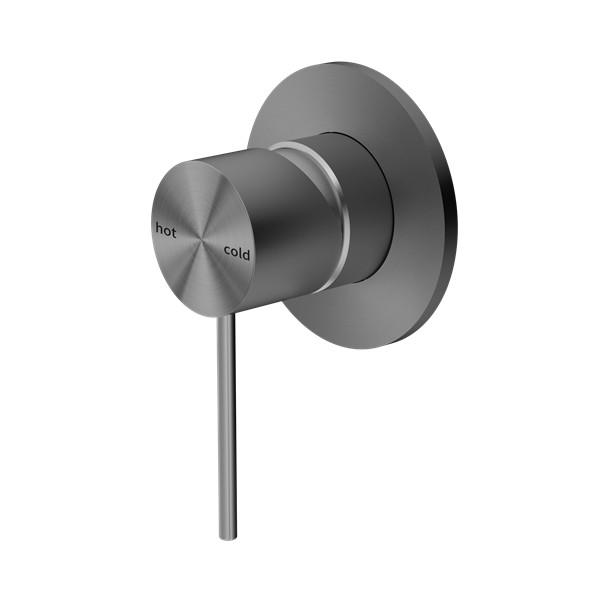 Mecca Shower / Basin Wall Mixer Gun Metal