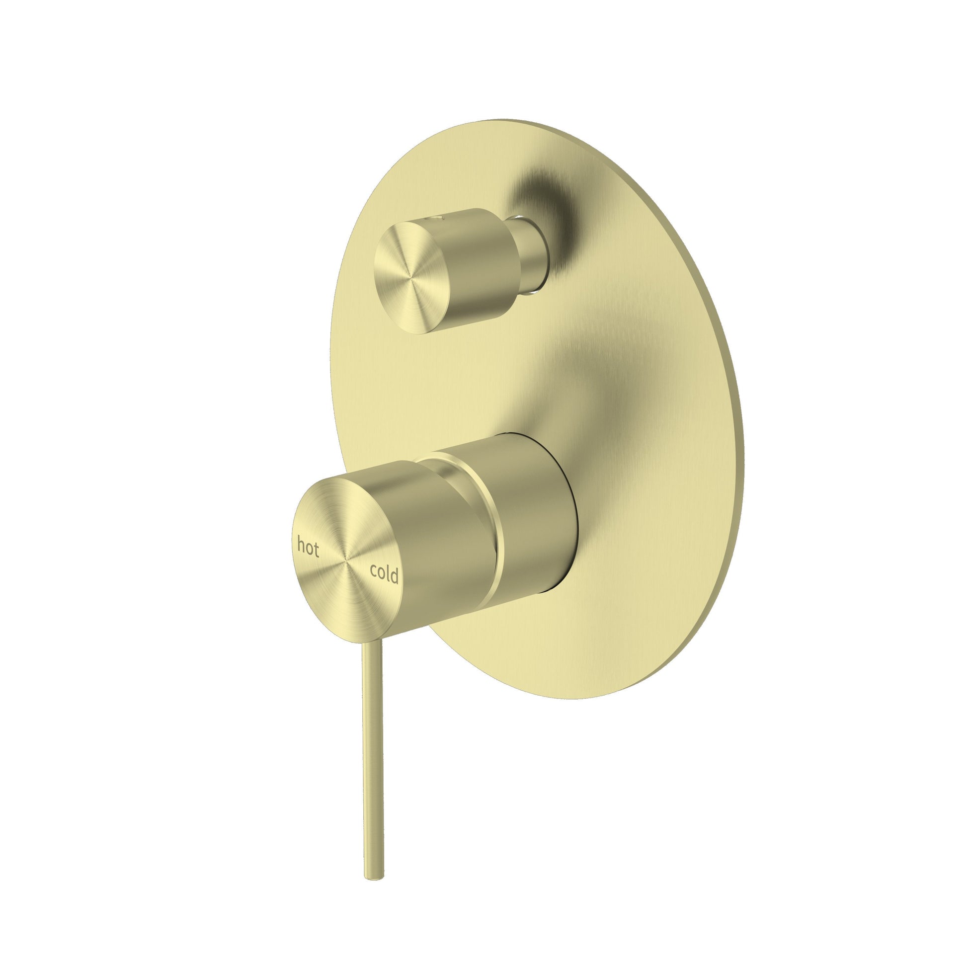 Mecca Shower Mixer with Divertor Brushed Gold
