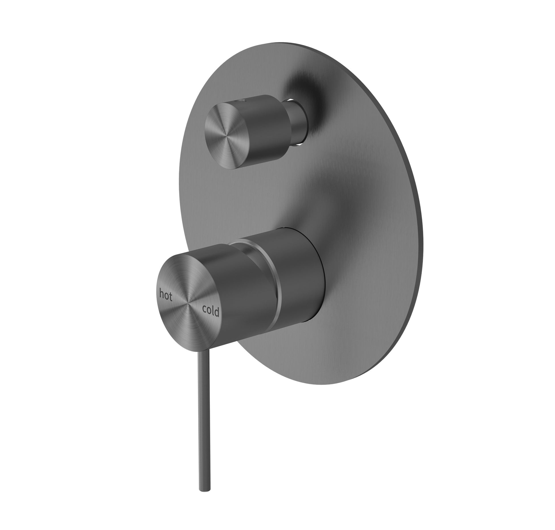 Mecca Shower Mixer with Divertor Gun Metal 