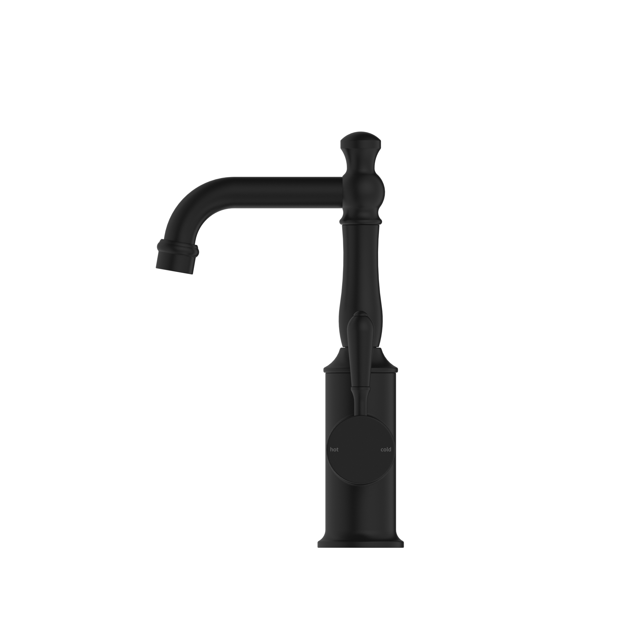 York Basin Mixer Hook Spout - Designer Bathware