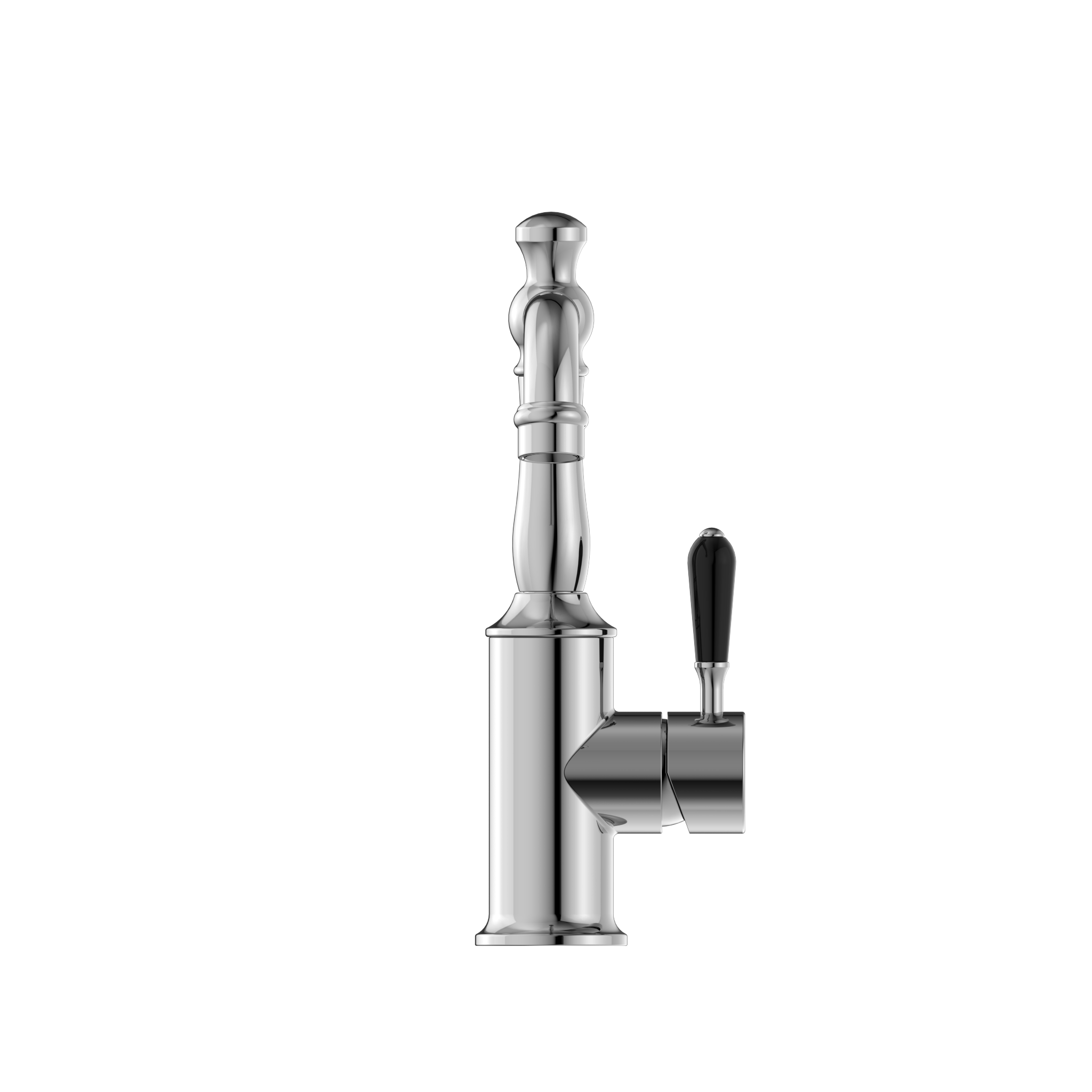 York Basin Mixer Hook Spout - Designer Bathware